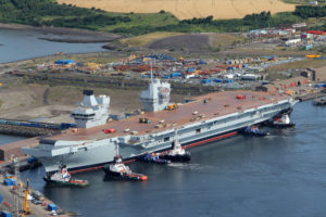 HMS Queen Elizabeth July 2014