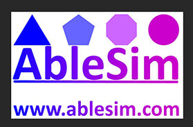 AbleSim logo