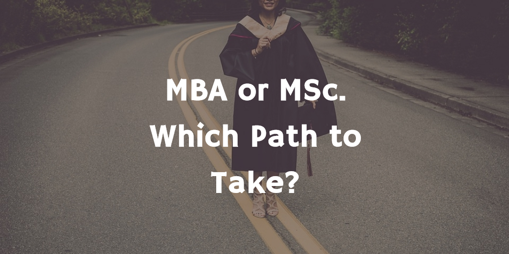 MBA or MSC