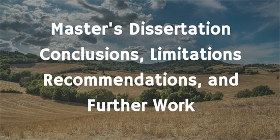 master dissertations/writing a masters dissertation conclusion