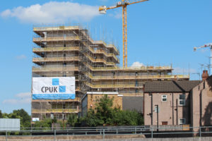 Construction at Parkside from Coventry Ring Road Junction 5