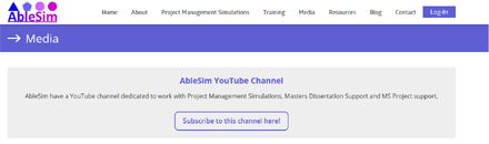 AbleSim YouTube