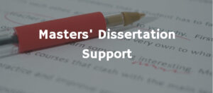 Master's Dissertation Support