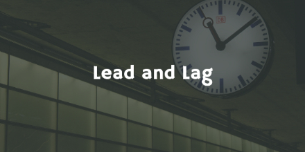 Lead and Lag